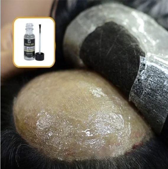 how to attach hair patch
